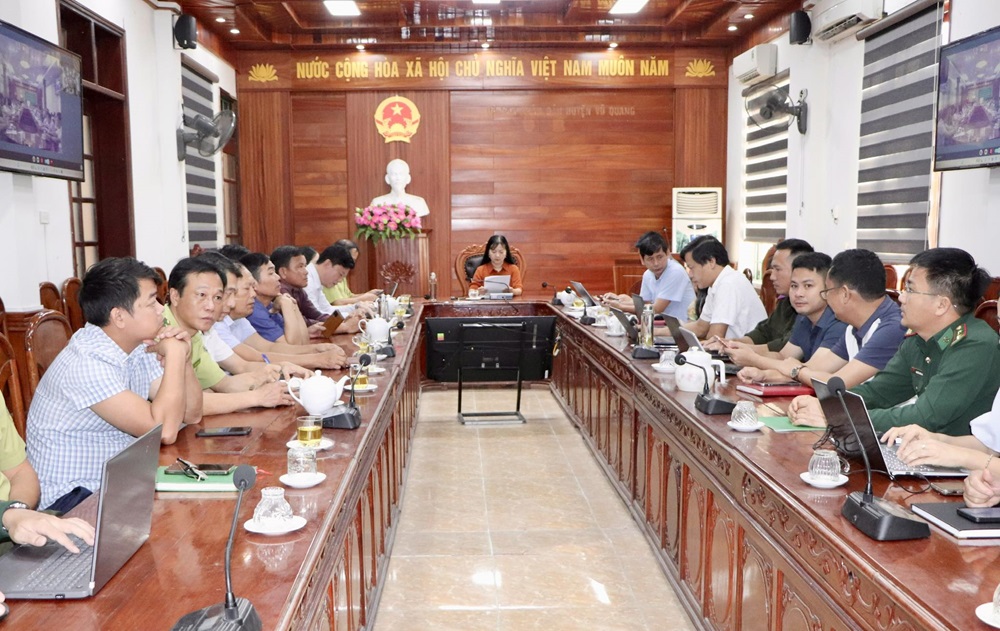 Chủ động “4 tại chỗ” trong phòng, chống thiên tai, cháy rừng