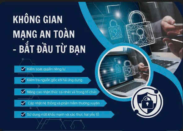Tăng cường công tác đảm bảo an toàn, bảo mật trên không gian mạng