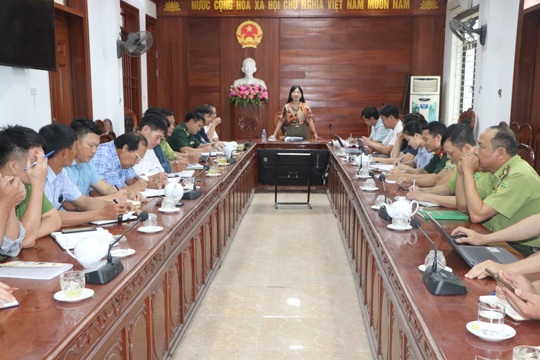 Vũ Quang họp đánh giá kết quả thực hiện công tác phòng cháy, chữa cháy rừng