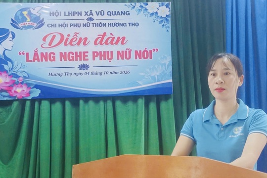 Vũ Quang: Lan tỏa yêu thương, thúc đẩy bình đẳng giới và xây dựng gia đình hạnh phúc 