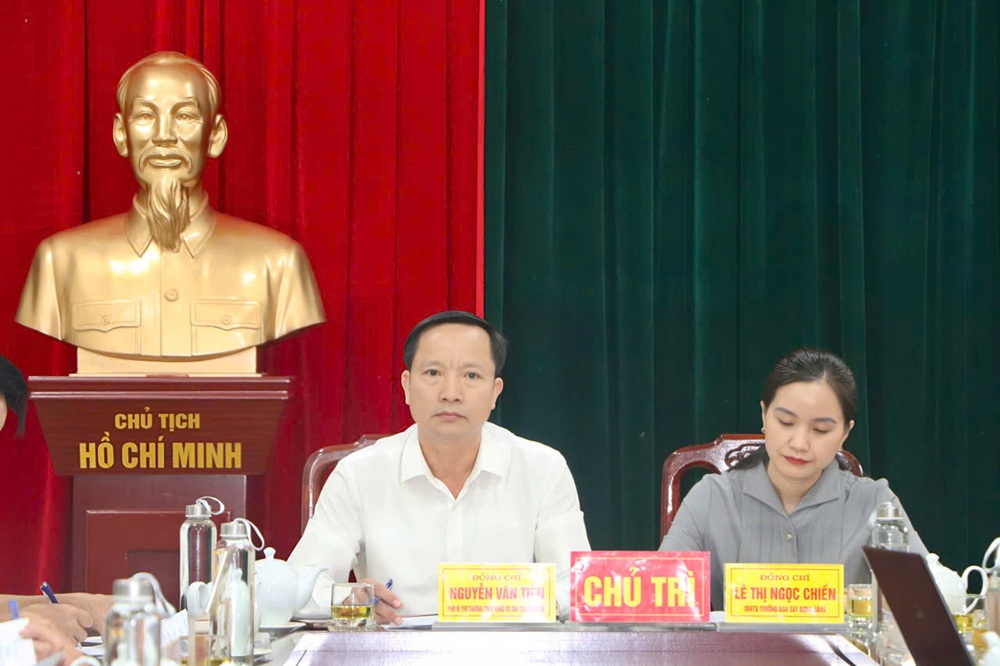 Giao ban công tác Đảng tháng 7, triển khai nhiệm vụ tháng 8/2026