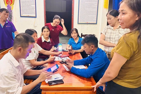 Vũ Quang số lượng cài đặt, kích hoạt i-HaTinh tăng nhanh.