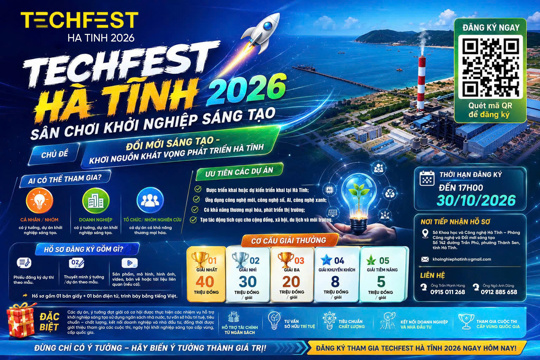 CUỘC THI KHỞI NGHIỆP SÁNG TẠO HÀ TĨNH