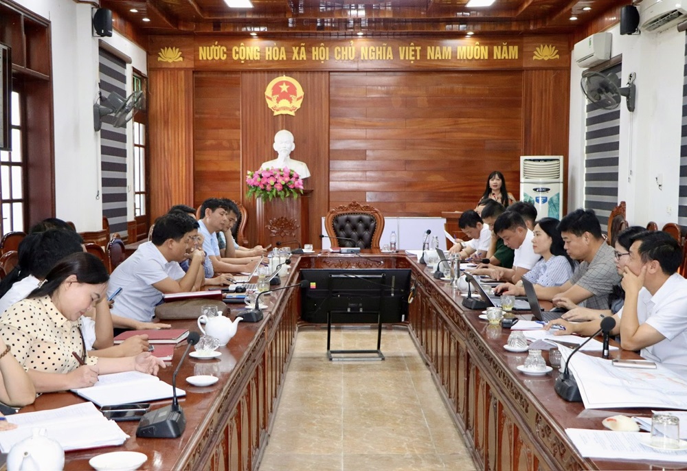 Xã Vũ Quang thống nhất phương án Quy hoạch Trường nội trú liên cấp (1/500)