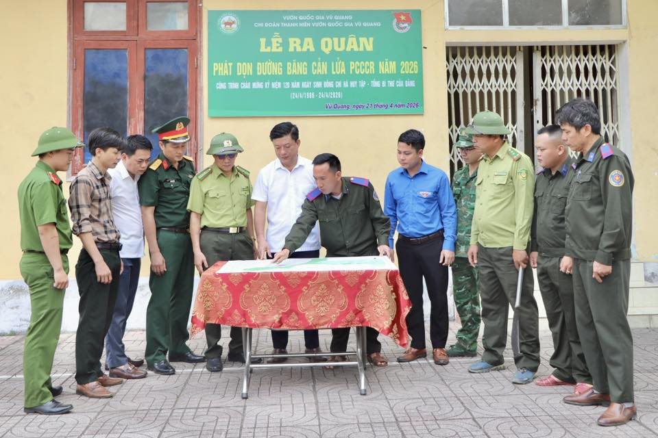Vườn Quốc gia Vũ Quang lan tỏa tinh thần bảo vệ rừng