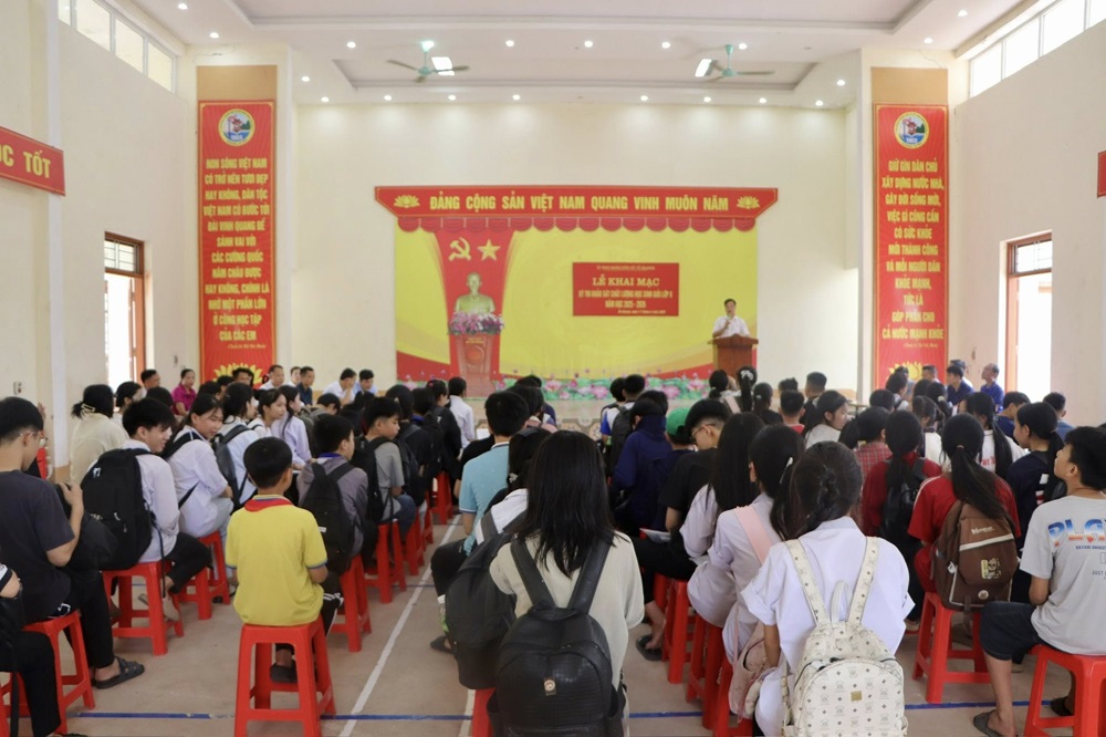 Xã Vũ Quang tổ chức khảo sát chất lượng học sinh giỏi lớp 8 